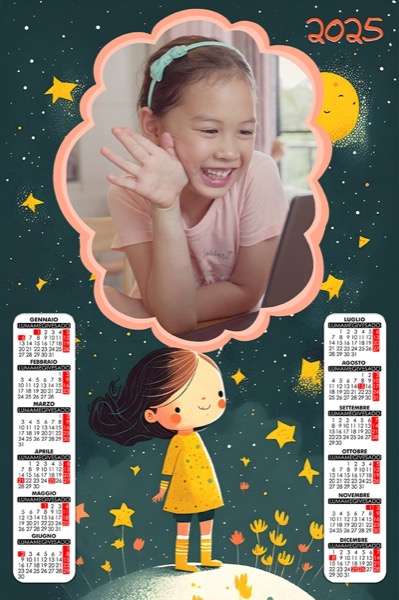Visuazza il modello Calendario 2025