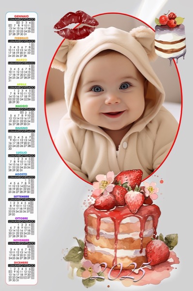 Visuazza il modello Calendario 2025