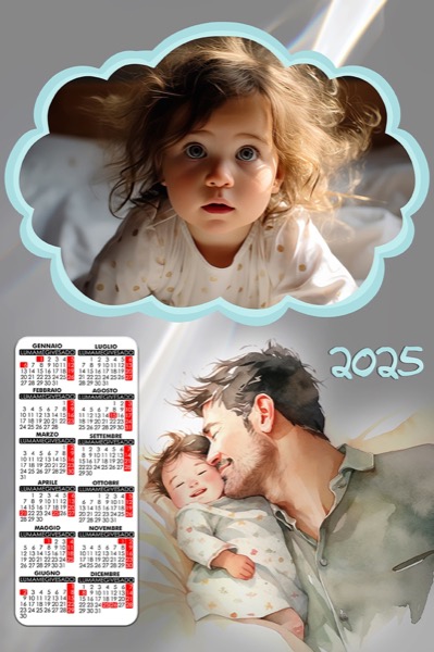Visuazza il modello Calendario 2025