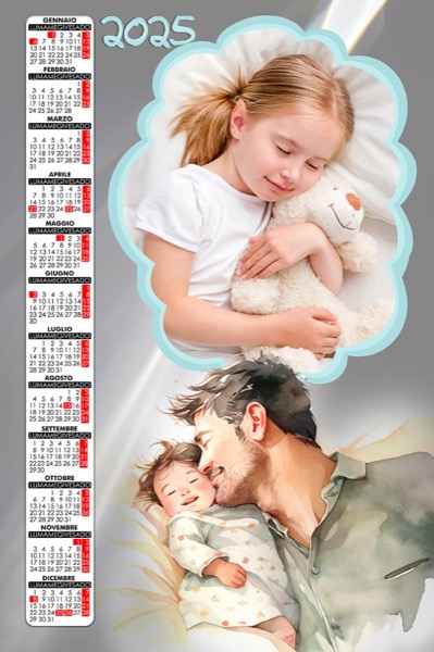 Visuazza il modello Calendario 2025