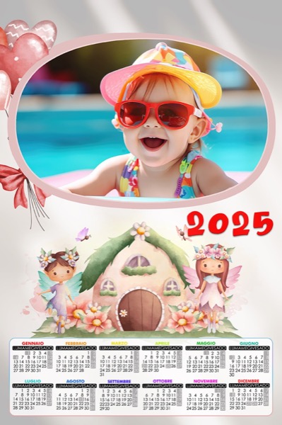 Visuazza il modello Calendario 2025