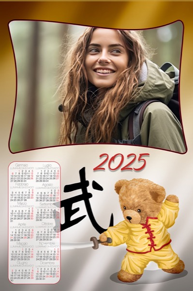 Visuazza il modello Calendario 2025