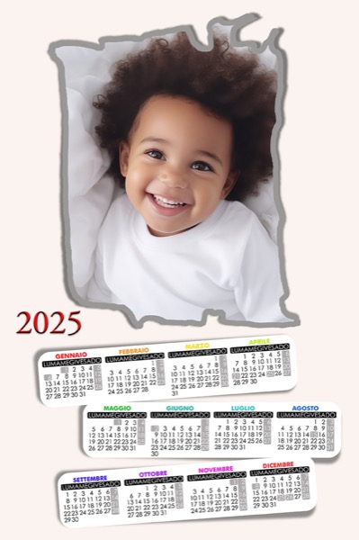Visuazza il modello Calendario 2025