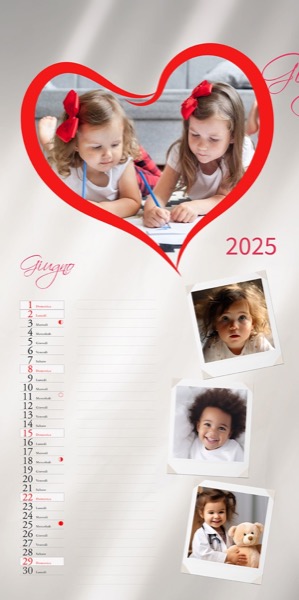 Visuazza il modello Calendario 2025