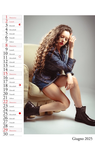 Visuazza il modello Calendario 2025