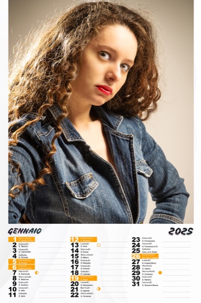 Visuazza il modello Calendario 2025