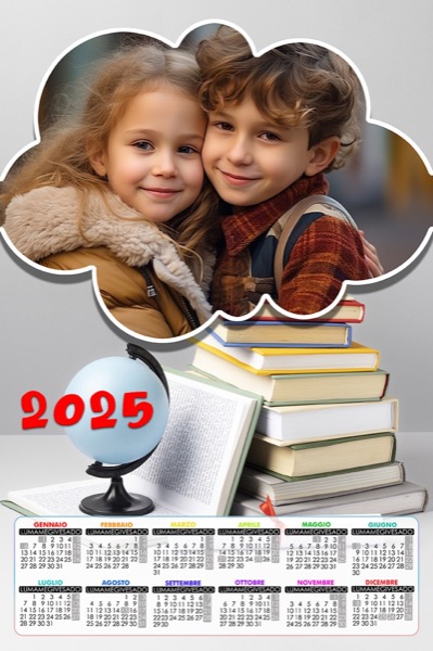 Visuazza il modello Calendario 2025