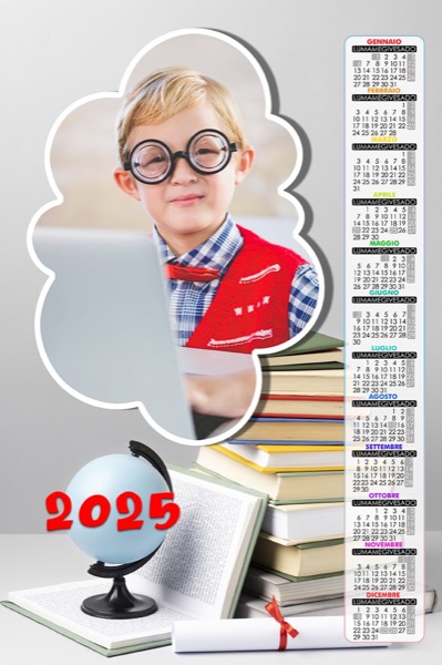 Visuazza il modello Calendario 2025