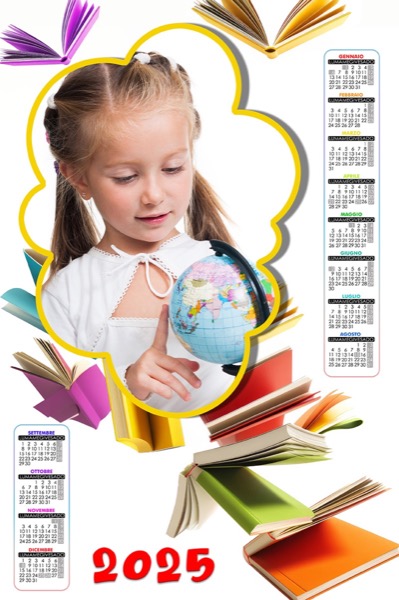 Visuazza il modello Calendario 2025