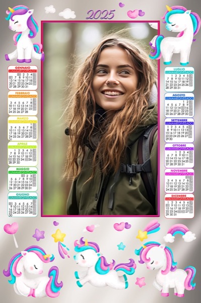 Visuazza il modello Calendario 2025