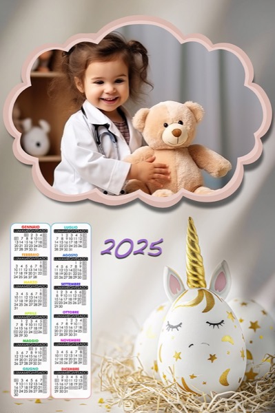 Visuazza il modello Calendario 2025