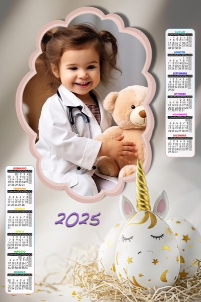 Visuazza il modello Calendario 2025