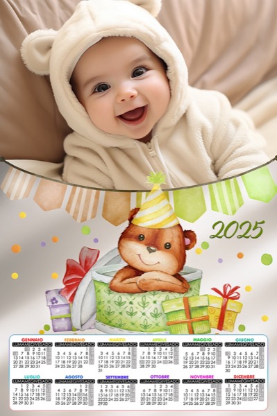 Visuazza il modello Calendario 2025
