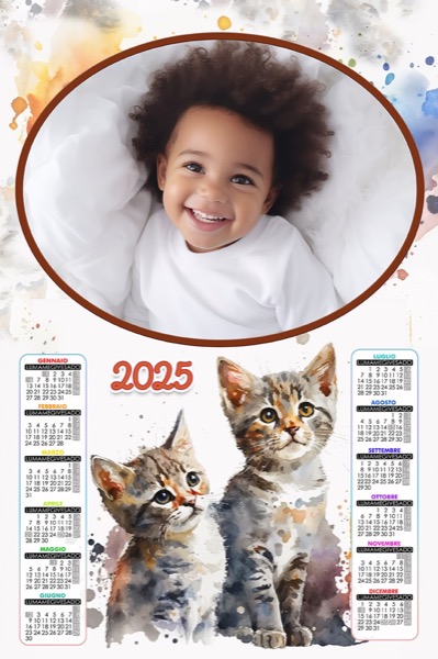 Visuazza il modello Calendario 2025