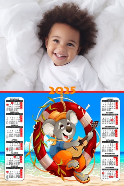 Visuazza il modello Calendario 2025