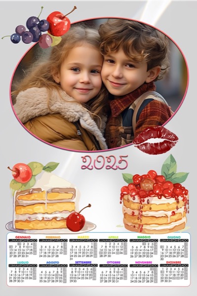 Visuazza il modello Calendario 2025