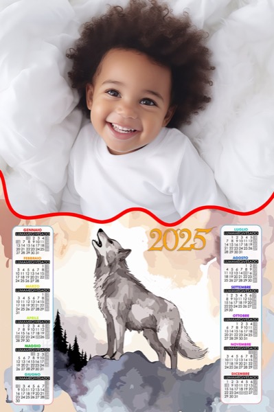 Visuazza il modello Calendario 2025