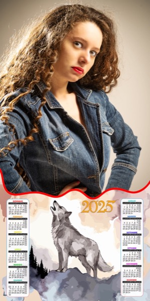 Visuazza il modello Calendario 2025