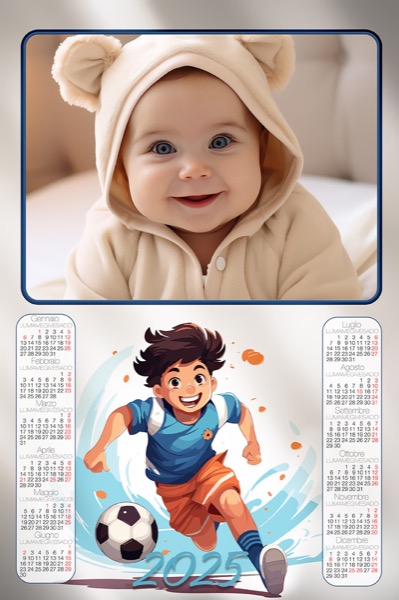 Visuazza il modello Calendario 2025