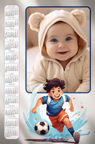 Visuazza il modello Calendario 2025