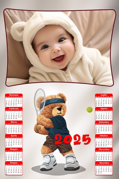 Visuazza il modello Calendario 2025
