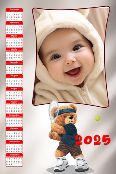 Visuazza il modello Calendario 2025