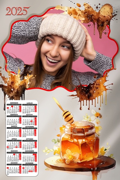 Visuazza il modello Calendario 2025