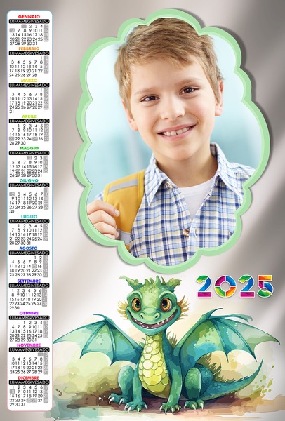 Visuazza il modello Calendario 2025