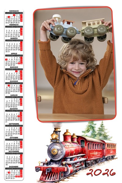 Visuazza il modello Calendario 2026
