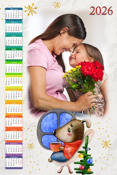 Visuazza il modello Calendario 2026