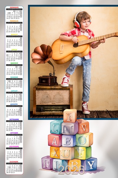 Visuazza il modello Calendario 2026