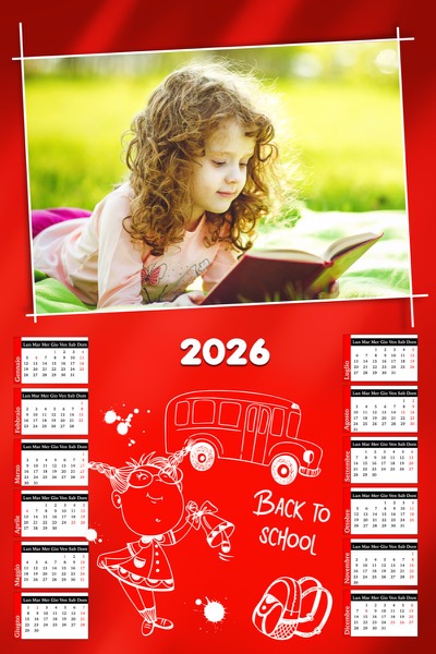 Visuazza il modello Calendario 2026