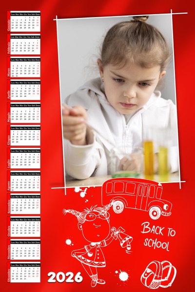 Visuazza il modello Calendario 2026