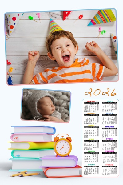 Visuazza il modello Calendario 2026