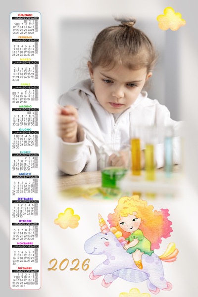 Visuazza il modello Calendario 2026