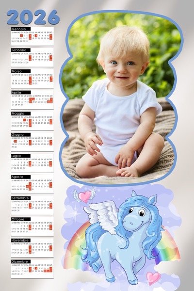 Visuazza il modello Calendario 2026