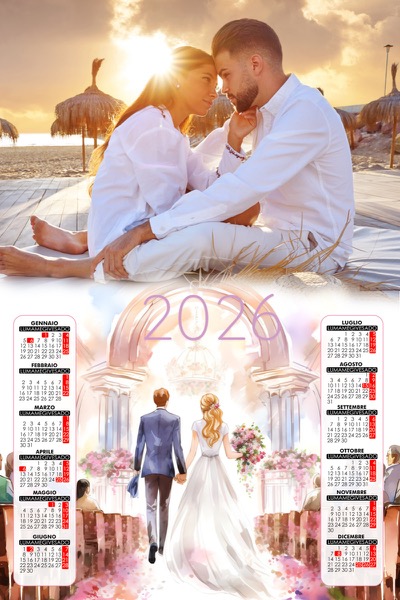 Visuazza il modello Calendario 2026