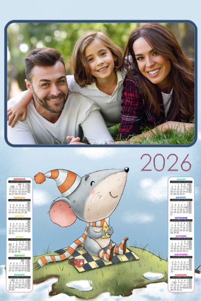 Visuazza il modello Calendario 2026
