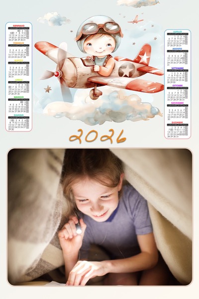 Visuazza il modello Calendario 2026