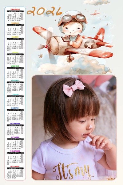 Visuazza il modello Calendario 2026