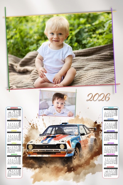 Visuazza il modello Calendario 2026
