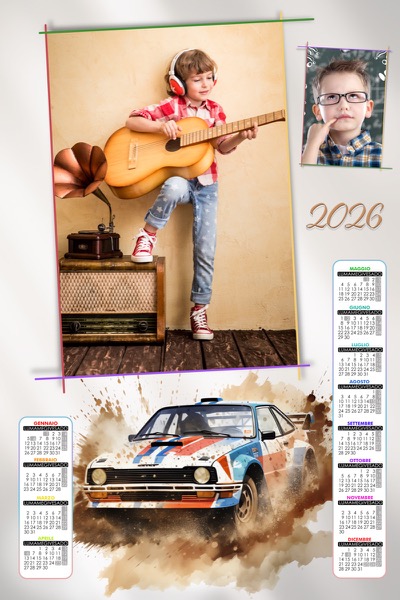 Visuazza il modello Calendario 2026