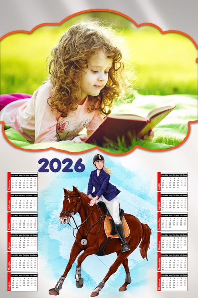 Visuazza il modello Calendario 2026