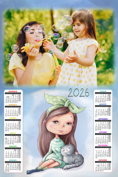 Visuazza il modello Calendario 2026