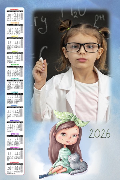 Visuazza il modello Calendario 2026