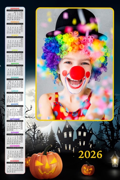 Visuazza il modello Calendario 2026