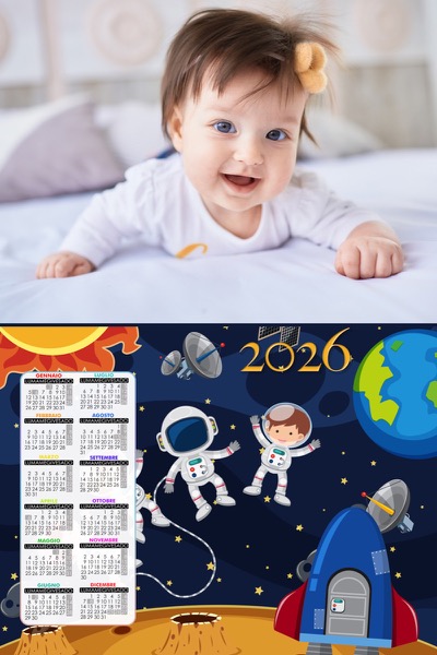 Visuazza il modello Calendario 2026