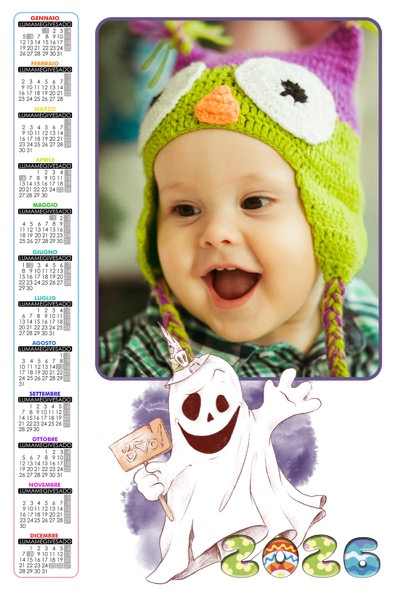 Visuazza il modello Calendario 2026