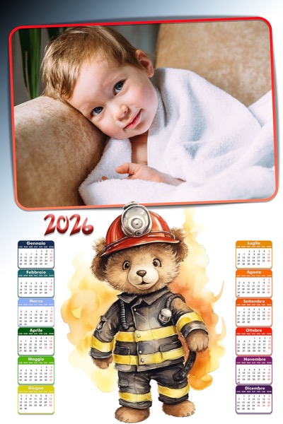 Visuazza il modello Calendario 2026