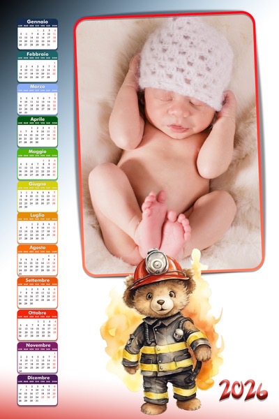 Visuazza il modello Calendario 2026